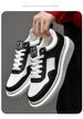 Men's Shoes Inner Height Increase Sports And Leisure Shoes, Small White Shoes, Low-top Cowhide Surace Thick-soled Running Sports Board Shoes_vogvips.com