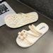New Floral Slippers For Women, Summer Indoor Non-slip , Foreign Trade Beach Shoes, Sunflower_vogvips.com