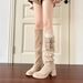 Two-Way Wear Slouch Thick Sole Knight 2025 Autumn Winter New Over-the-Knee Long Chunky Heel High Tube Boots Women_vogvips.com
