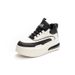Leather Thick-soled Height-increasing White Sneakers For Women, 2026 Autumn And Winter New Style, Fleece-lined,_vogvips.com