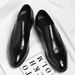 Men's Genuine Leather Brogue Loafers Dress Shoes With Wingtip Perforations Comfortable Business Casual Oxfords Office &_vogvips.com