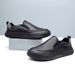New Releases In December 2025 Loafers New Slip-On Black Men's Genuine Leather Business Comfortable Soft Sole Formal Shoes_vogvips.com