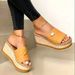 New Plus Size Summer Fish Mouth Cloth Cover, Foot Fashion, Cool Slippers, Height Increasing Wedge Heel Women's Shoes_vogvips.com