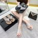 2026 Summr Nw Anti-Slip Outdoor Flip-Flops For Womn, Thick-Sold Sandals, Bach Slipprs With Rhinstons,_vogvips.com