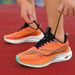 Popcorn Lightweight Fly Woven Sports Men's Red Rabbit Marathon Running Travel Shoes, Running Shoes_vogvips.com
