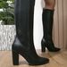 666-38 Women's Long Boots Pointed Toes, Thick High Heels, With A Comfortable, Warm, And Elegant Zipper At The Back_vogvips.com