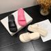 Thick Straight Line Slippers For Women's Trend Outdoor Soft Soled EVA Semi Sandal Slippers, Footwear Industry_vogvips.com