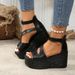 Platform Sandals Women's New Summer Wedge Sandals_vogvips.com