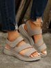 New Women's Wide Width Comfort Wedge Sandals - Retro Style Lightweight Casual Summer Shoes_vogvips.com