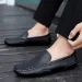 Breathable Mocasines Casual Loafers Leather Shoes For Men Slip On Formal Italian Driving Flat Chaussure Homme_vogvips.com