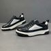 Top Layer Cowhide Brand New Leather Casual Board Shoes, Men's Thick Soled Versatile And High-End Sports Trendy Shoes_vogvips.com