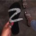 large Size Flat Sandals Z-shaped Rhinestone Toe-post And Style Casual Outdoor Beach_vogvips.com