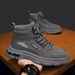 European Warm Series Men's Martin High Top Autumn 2025 New Trend Mid-Top Work Outdoor Wear-Resistant Hiking Boots_vogvips.com