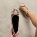 Women's Metal Decor Flat Shoes, Elegant Pointed Toe Slip On Shoes, Comfortable Walking Shoes_vogvips.com