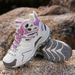 Outdoor High-top Mountaineering Sneakers Mesh Breathable Non-slip Wild Climbing Wear-resistant Mountaineering Shoes_vogvips.com