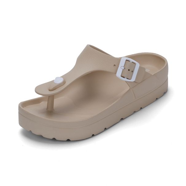 Bebealy Summer Flip-flops Women Platform Sandals Comfortable Thick-Soled Slippers Breathable And Slip-Resistant Sandals Women_vogvips.com