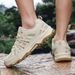 Hiking Shoes Women Shock-absorbing Lace-up Outdoor Low-top Men Shoes Comfortable Flat Breathable Casual Sneakers Men_vogvips.com