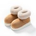 Thick-Soled For Women, Fleece-Lined Indoor Home Slippers With Heel, Maternity Cotton Shoes, Large Fur Mouth, Autumn_vogvips.com