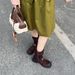 Martin Boots Women's 2025 Autumn And Winter New Square Head Thick Heel Retro Short Boots Western Cowboy Boots_vogvips.com