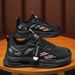 Summer New Breathable Mesh Sports Men's Trendy And Versatile Thick Soled Casual Running Dad Shoes Men_vogvips.com