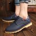 2020 Autumn new men's business casual leather shoes waterproof non-slip shoes low-top shoes men's shoes one-piece delivery_vogvips.com