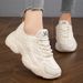 Spring Oversized Dad Men's Sports Shoes, New Casual Women, Breathable Running Shoes For Men_vogvips.com