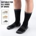 Men's Crew Moisture Wicking Cushioned Athletic Heavy Duty Work Boot Socks 3 Pairs_vogvips.com