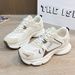 Dad's Women's Autumn/Winter New Thick Sole Sports Instagram Korean Edition Casual Versatile Breathable Running_vogvips.com