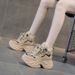 Daddy Shoes Platform Women's Casual Sports Versatile Shoes Muffin Inner Height-increasing Women's Shoes_vogvips.com