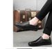 Large Size Men's Shoes Men's Casual Leather Shoes Soft-soled Beanie Shoes_vogvips.com
