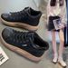 Renben New Large Size Thick-Soled Rocking Versatile Fashion Single High-Top White Casual Women's Shoes_vogvips.com