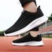 Flyknit Casual Sports For Men, Lightweight Running With Straps, Summer Mesh Shoes_vogvips.com