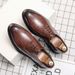 Euro Step 2025 New Fashion British Brogue Men's Autumn Formal Business Casual Leather Shoes_vogvips.com