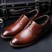 New Genuine Men's Soft Sole Business Casual Formal Office Wedding Extra Large Leather Shoes Trend_vogvips.com