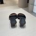Round-toe Slip-on Wedge Heel Open-toe Outdoor Sandals For Women, 2025 Summer New Vintage Simple Women's Slide Sandals_vogvips.com