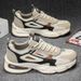 Autumn Men's New Breathable Mesh Youth Sports Korean Version Versatile Thick Sole Casual Dad Trendy Shoes_vogvips.com