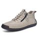Men's Martin Boots Medium Top Casual Shoes Short Boots Large Size Shoes Stitched Men_vogvips.com