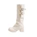 Women's Shoes Two Way Sexy High Heeled Boots, Detachable High Top Riding Boots, Slimming, Above The Knee Boots For Women._vogvips.com