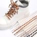 New Hiking LACES Round Thick Outdoor Shoes Boots Black And White Color Hiking Shoes Raised Lace Rope_vogvips.com