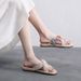35-43 Size Slippers, Summer Outerwear, Fashionable Flowers, Internet Celebrity Fairy Women's 41 Beach Shoes, Sandals, 42_vogvips.com