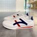 Women's 2025 New Sports White Sneakers Student Korean Style Versatile Lightweight Dad Agan Running Shoes_vogvips.com