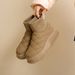 Women's Shoes Plush High Top Snow Boots Women Winter New Student Ins Version Warm Casual Shoes Cotton Shoes MX7801_vogvips.com