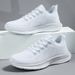 2024 Plus Size Women's Running Shoes Spring Summer Lightweight Breathable Flyknit Casual Shoes For Middle School Students Women's Travel Shoes_vogvips.com