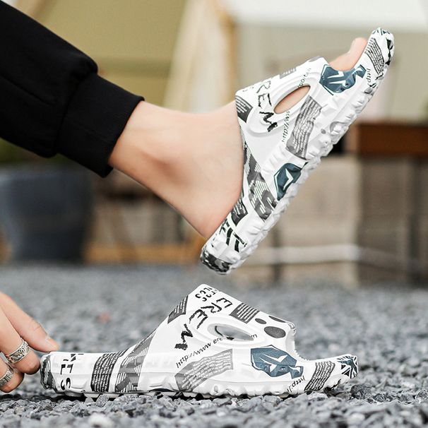 Vietnamese Slippers For Men's Outdoor Wear, Summer New Style, Anti Slip, Breathable, Stepping On Poop Feeling, Sports_vogvips.com