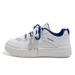 Two-tone Thick-soled White Sneakers 2024 Casual Chic Versatile Sports Board Shoes For Women Spring New Style_vogvips.com
