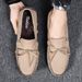 Men's Simple Single Shoes Casual Work Shoes New Microfiber Leather Suede Rubber Sole Pure Handmade Bean Shoes_vogvips.com