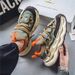 New Breathable Mesh Top Thick Sole Increase Fashion Sports Casual Shoes_vogvips.com