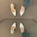 Brand Luxury Designer Fashion PU Leather Design Ladies Summer New Style Pointed Toe Low Heel Women Sandals Non-slip Flat_vogvips.com