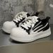Hua Chenyu Inspired Eggshell Thick Sole Casual Sneakers Height Increasing Men's Footwear Niche Style CB06_vogvips.com