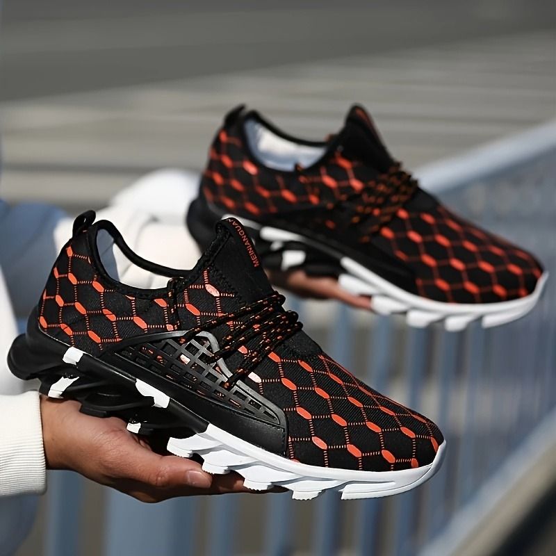 Casual Sneakers Breathable Athletic Lightweight Outdoor Running Sports For Men Walking Tennis Jogging Shoes_vogvips.com
